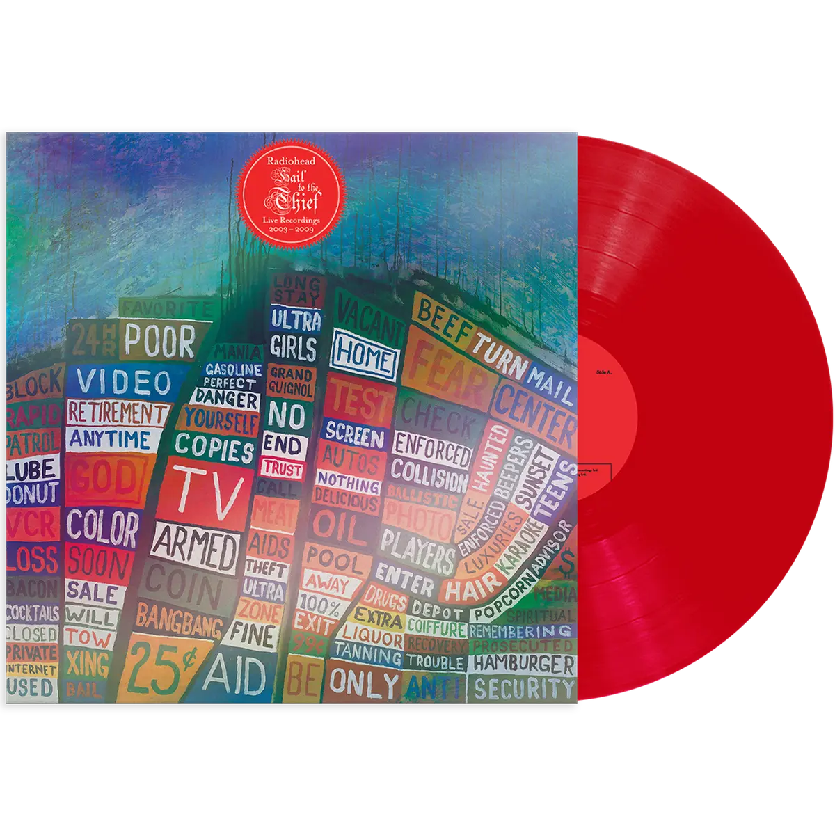Radiohead - Hail To The Thief (Live Recordings 2003-2009) LP Opaque Red Vinyl - PREORDER (Released 31.10.25)