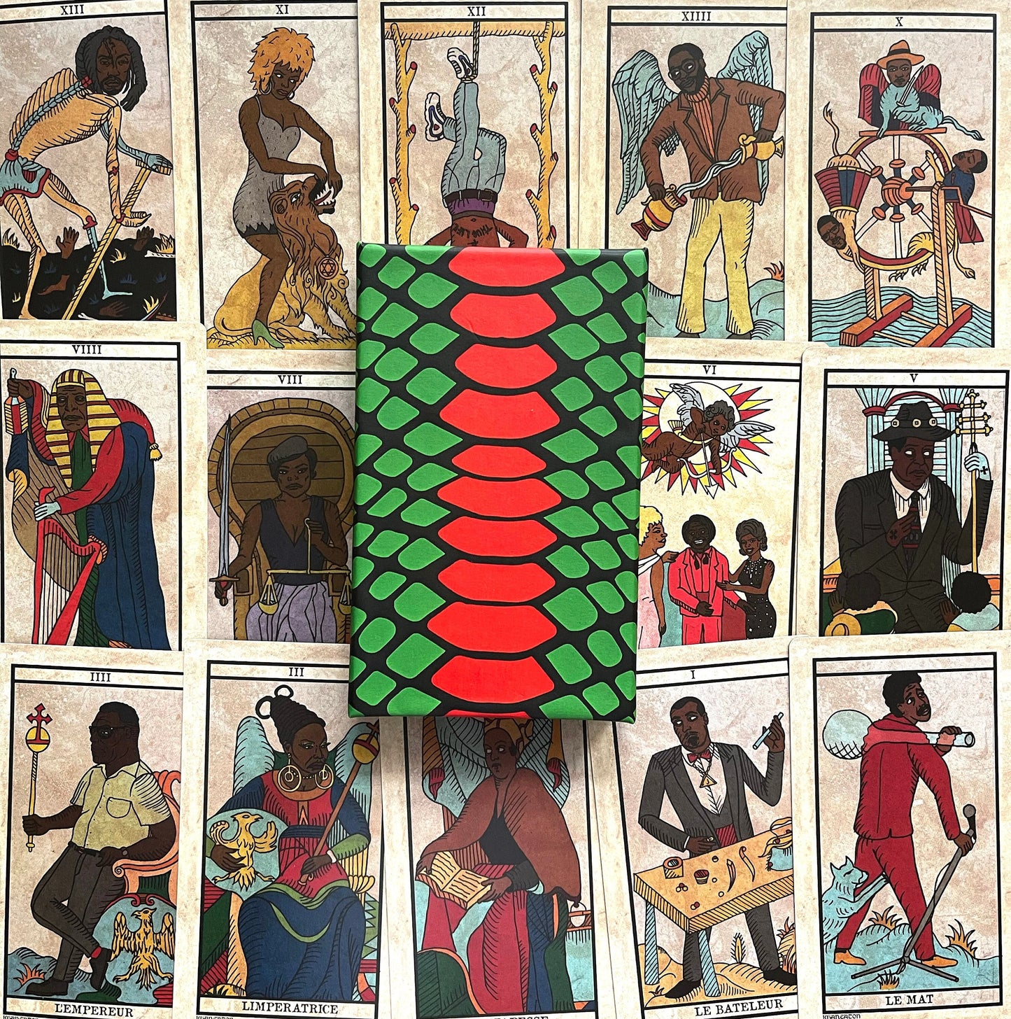 Black Power Tarot - Micheal Eaton/King Khan