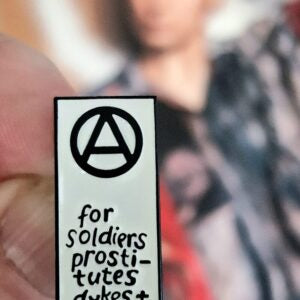 Seditionaries Dykes Metal Pin