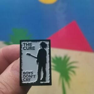 The Cure - Boys Don't Cry Metal Pin Badge