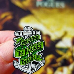 The Pogues - Rum, Sodomy & The Lash Metal Pin Badge
