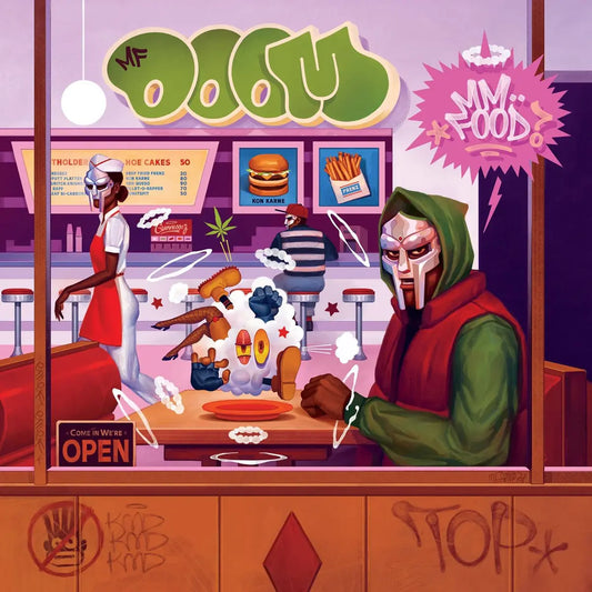 MF Doom - Mm...Food (2LP Swirled Purple Vinyl/20th Anniversary Edition/Case Wrapped Tip-on Gatefold Vinyl Sleeve)